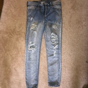 American Eagle distressed jeans